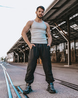 Tiered Cargo Pants Classic - Black
