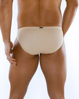 Ribbed Brief 3 PACK - Sand