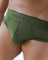 Essential Brief 3 PACK - Army Green