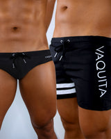 Onyx Matching Set - Swim Brief & Resort Shorts