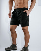 Tiered Cargo Pants Classic - Black