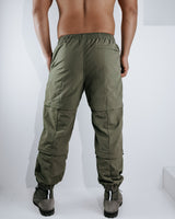 Tiered Cargo Pants Classic - Army Green