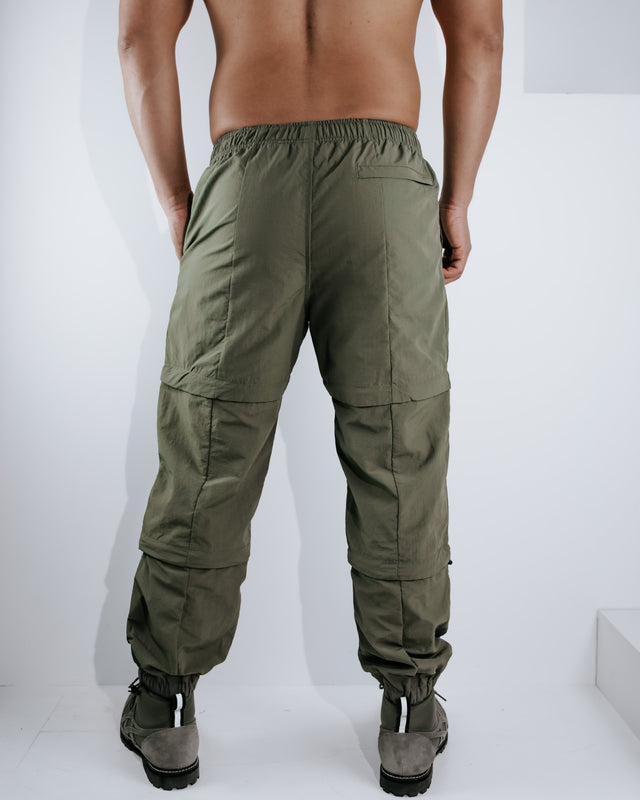 Tiered Cargo Pants Classic - Army Green