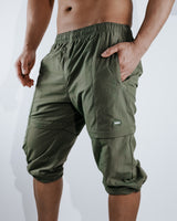 Tiered Cargo Pants Classic - Army Green